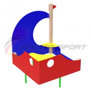 Купить Песочница Кораблик мини с парусом ИО 518 в Геленджике 