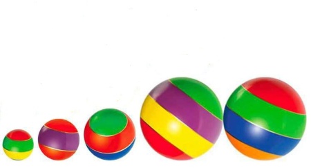 Купить Мячи резиновые (комплект из 5 мячей различного диаметра) в Геленджике 