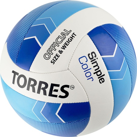 Купить Мяч волейбольный Torres Simple Color любительский р.5 в Геленджике 
